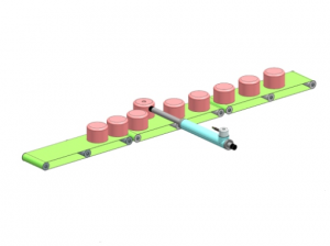 linear motor control- material sorting